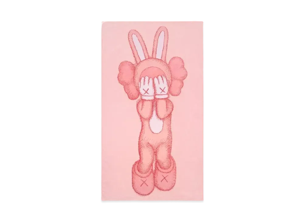 KAWS HOLIDAY Indonesia Towel "Pink"
