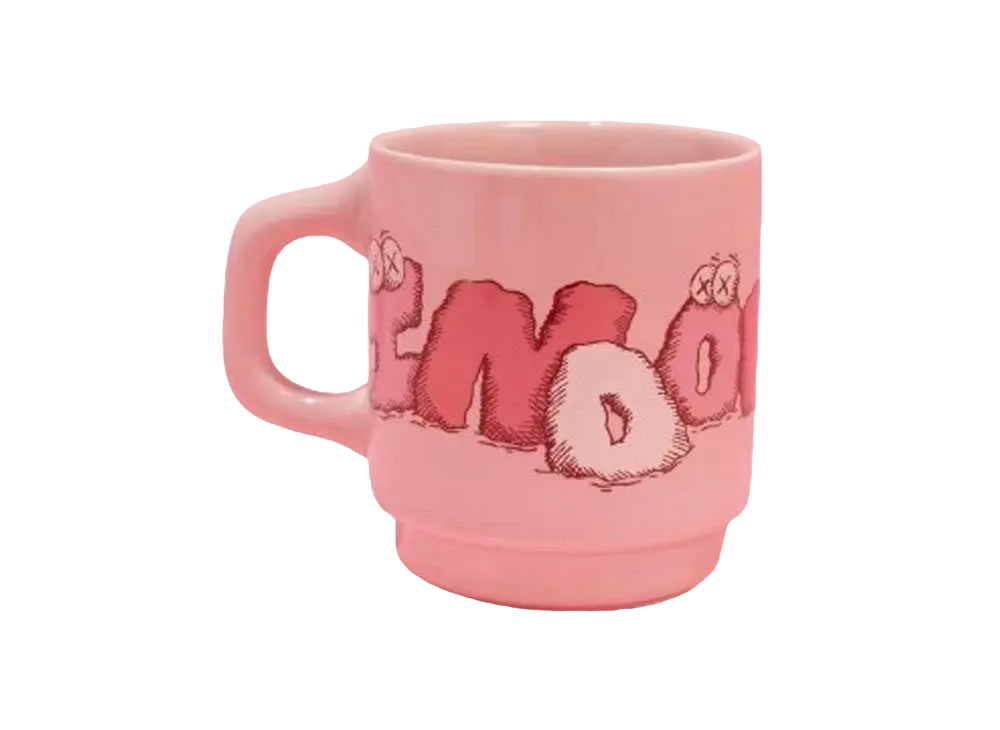 KAWS HOLIDAY Indonesia Mug "Pink"