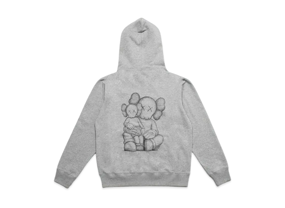 KAWS HOLIDAY Changbai Mountain Zip Up Jacket "Grey"