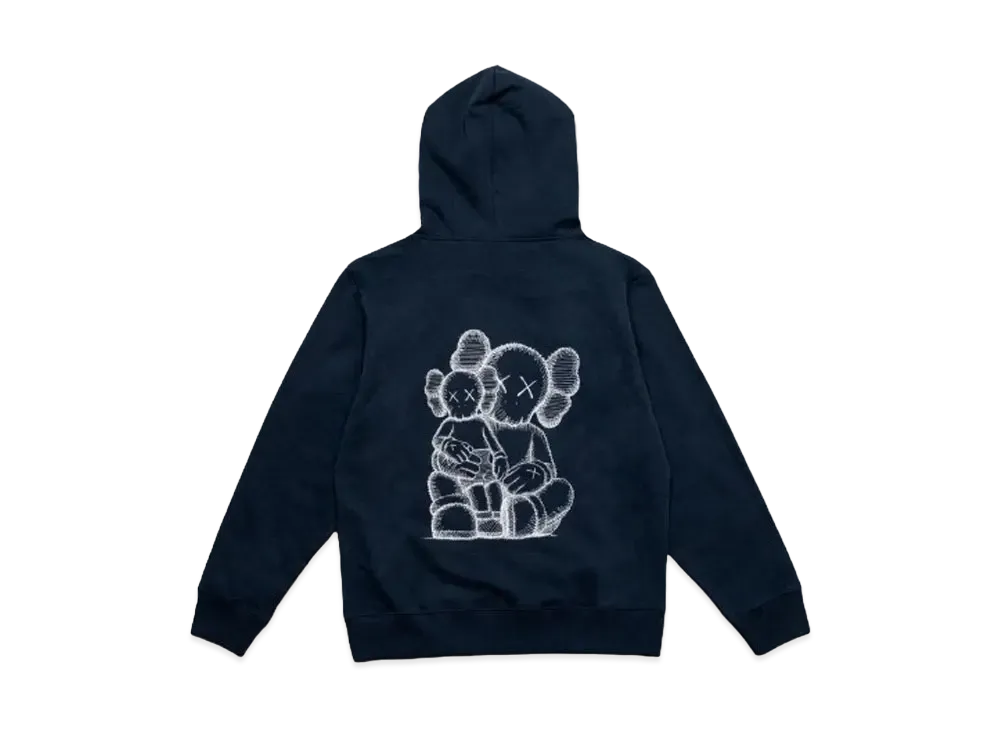 KAWS HOLIDAY Changbai Mountain Zip Up Jacket "Navy"