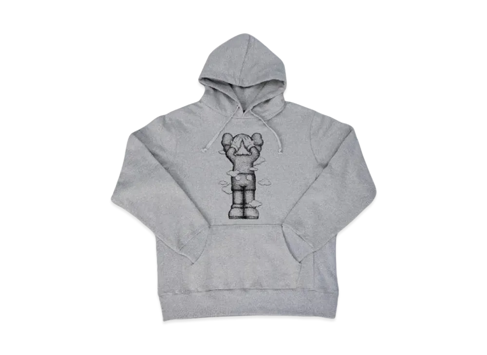 KAWS HOLIDAY UK Hoodie "Grey"