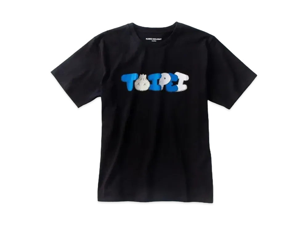 KAWS HOLIDAY Taipei T-shirt "Black"