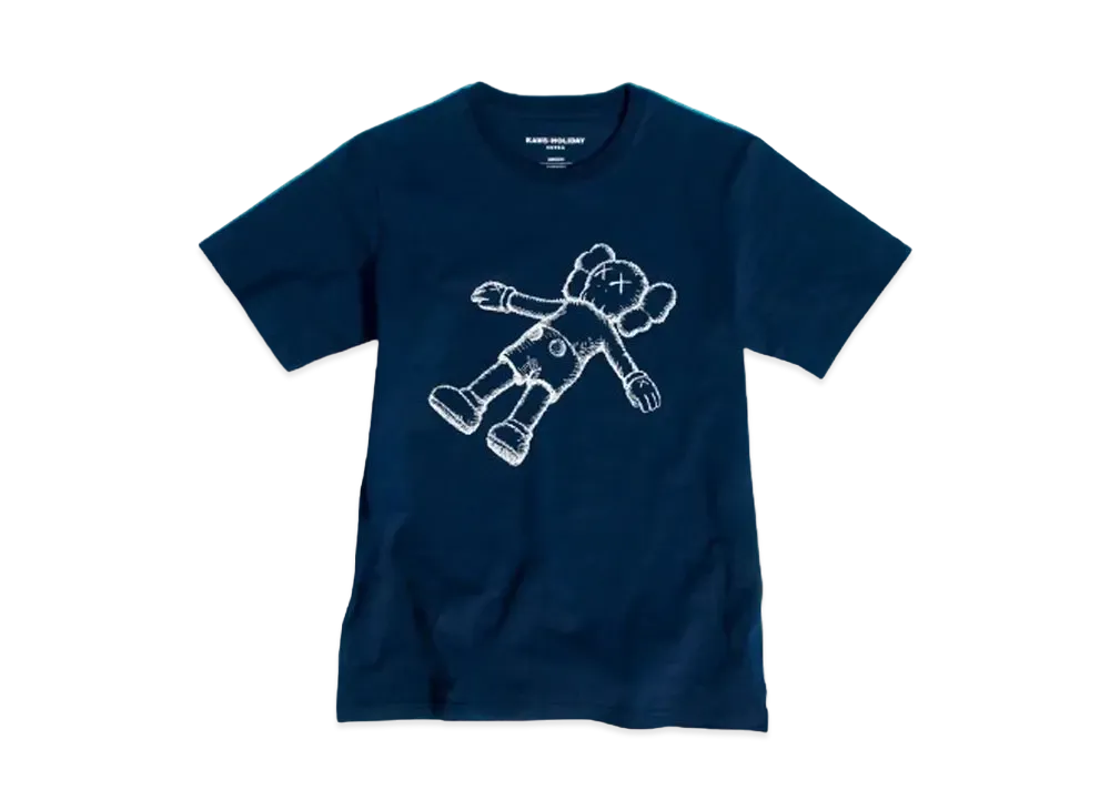 KAWS HOLIDAY Korea T-Shirts "Navy"