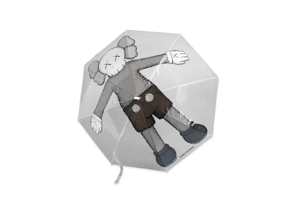 KAWS HOLIDAY Korea Umbrella "Clear"