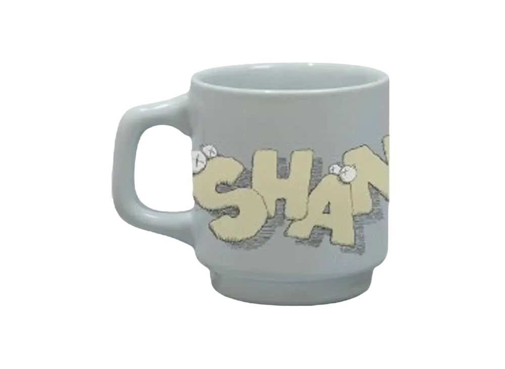 KAWS HOLIDAY Shanghai Mug "Grey"