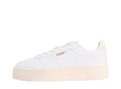 Puma Women's Carina Street "Puma White/Frosted Ivory/Puma Gold"
