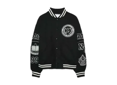 Supreme Veritas Varsity Jacket "Black"