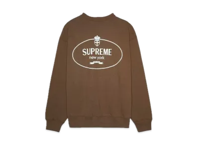 Supreme Crest Crewneck "Brown"