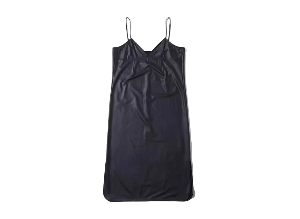 atmos pink Suede Cami Dress "Black"