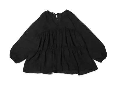 atmos pink V-Neck Mini-Length Dress "Black"