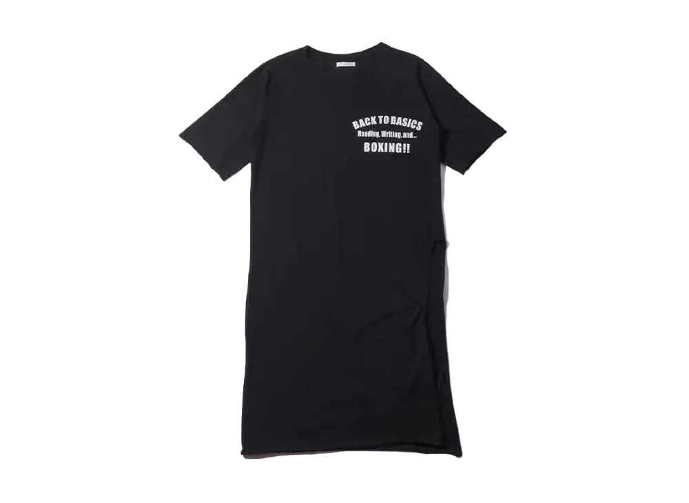 atmos pink T-Shirt Long Dress "Black"