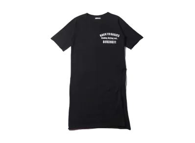 atmos pink T-Shirt Long Dress "Black"