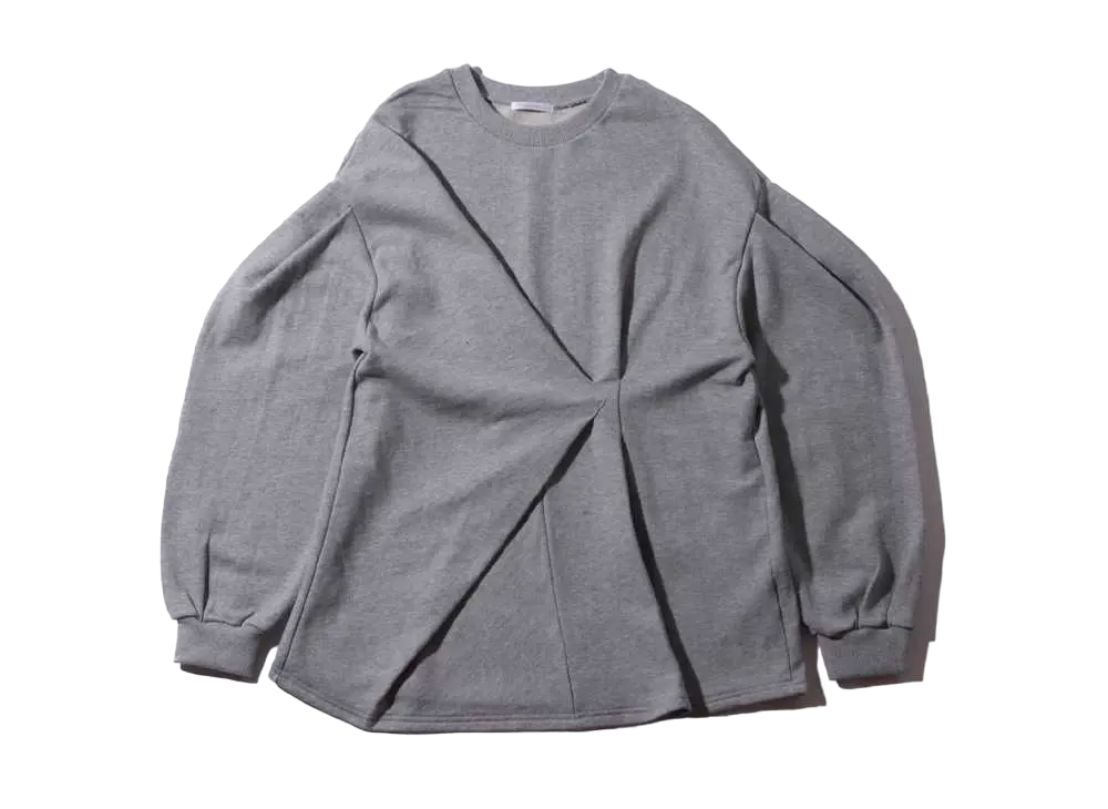 atmos pink Front Draw Sweatshirt Dress "Gray"