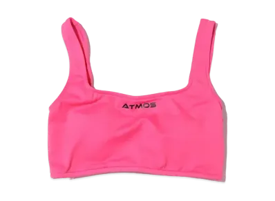 atmos pink x Guacamole Logo Tank Bra Top "Pink"