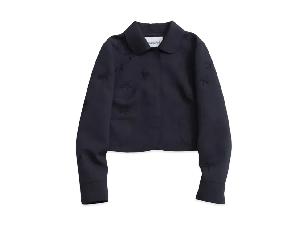 Ron Herman 15th Anniversary Nackiye Ribbon Jacket "Black"