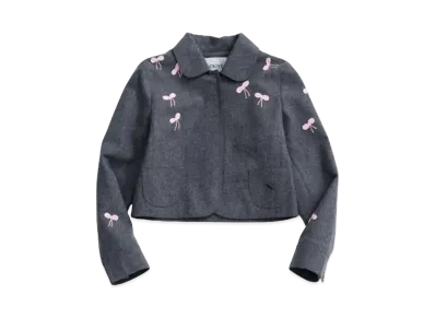 Ron Herman 15th Anniversary Nackiye Ribbon Jacket "Gray"