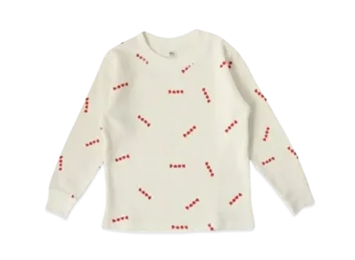Ron Herman 15th Anniversary Love Waffle Pullover "Red"