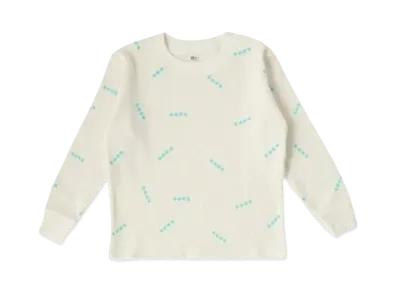 Ron Herman 15th Anniversary Love Waffle Pullover "Blue"