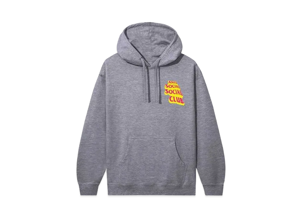 ANTI SOCIAL SOCIAL CLUB Low Heat Hoodie "Gunmetal Heather"