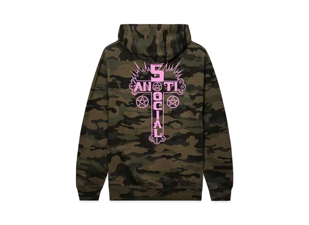 ANTI SOCIAL SOCIAL CLUB Inferno Hoodie "Forest Camo"
