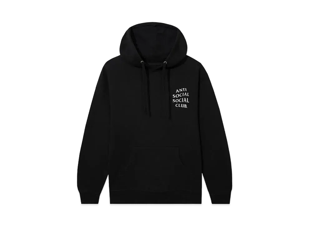 ANTI SOCIAL SOCIAL CLUB Mind Games Puff Hoodie "Black"