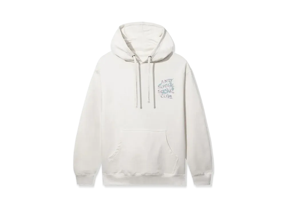 ANTI SOCIAL SOCIAL CLUB Destroying My Mind Reflective Hoodie "Bone"