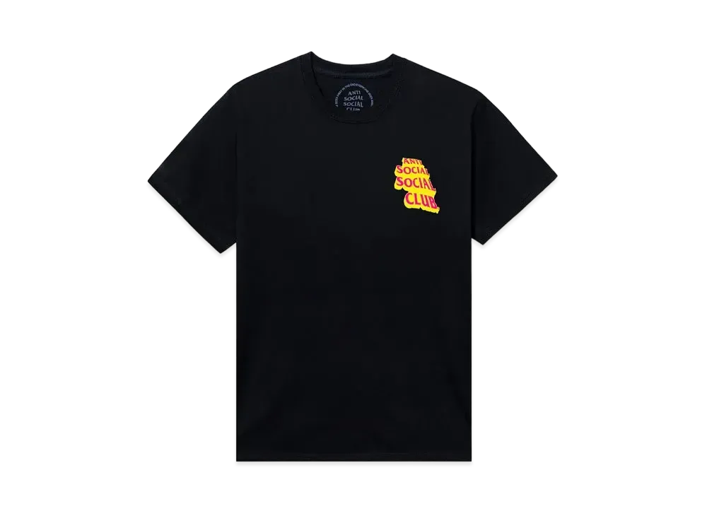 ANTI SOCIAL SOCIAL CLUB Low Heat Tee "Black"