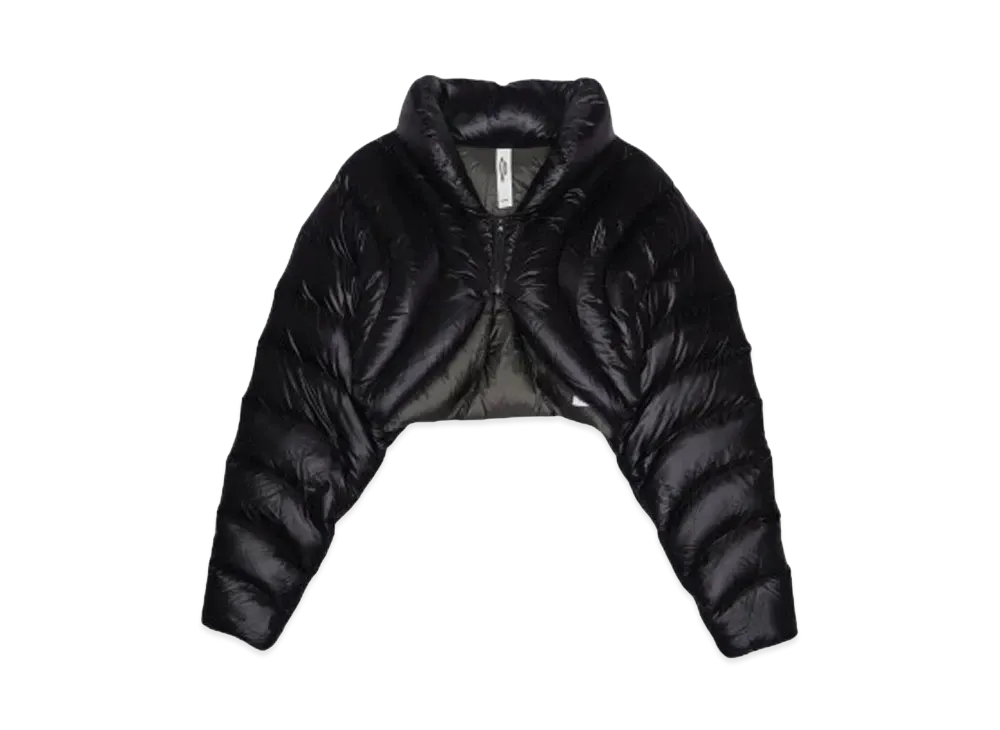 IZZY DU ION Puffer (Crop) "BLACK"