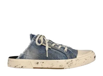 バレンシアガ パリス ミュール "ブルー"