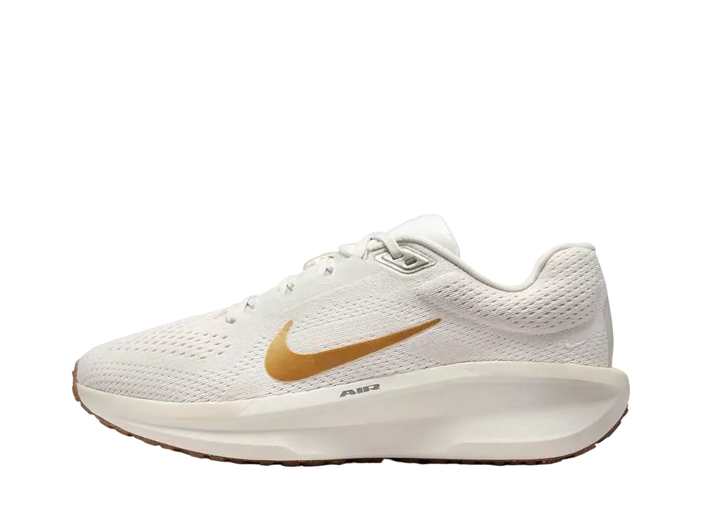 ナイキ ウィメンズ ウィンフロー11 "ファントム/ライトオールウッドブラウン/ココナッツミルク/メタリックゴールド"