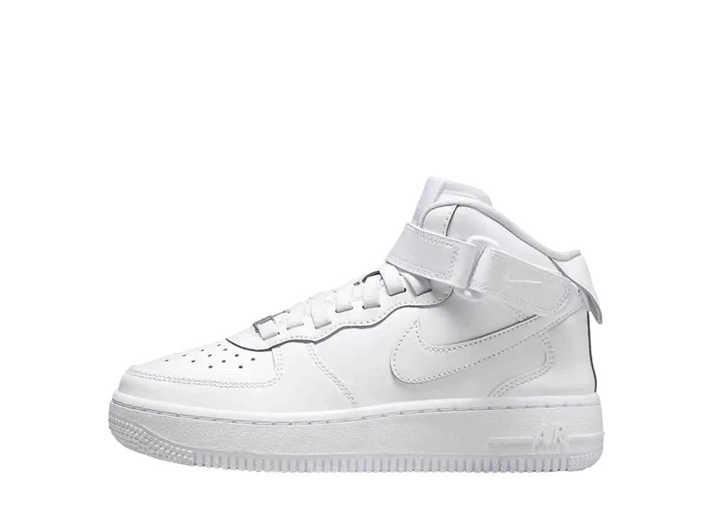Nike GS Air Force 1 Mid EasyOn "White"