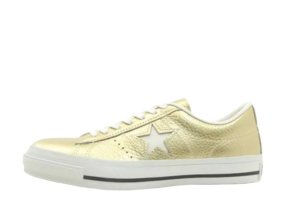 コンバース ワンスター ジャパン メタリック "ゴールド"