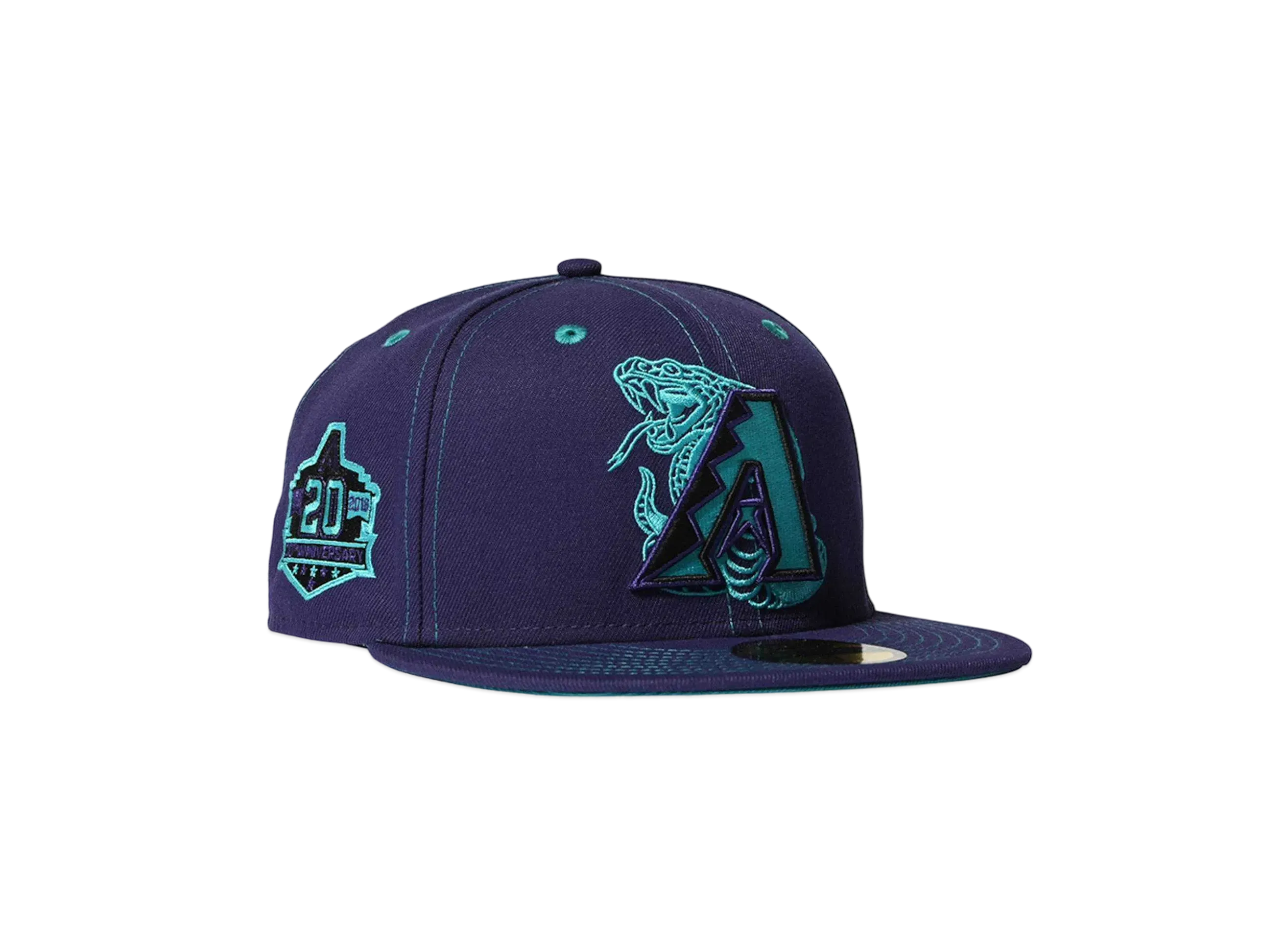 NEW ERA x HOME GAME 'STICH PACK' Arizona Diamondbacks 59Fifty CO 20TH ANV "Purple"