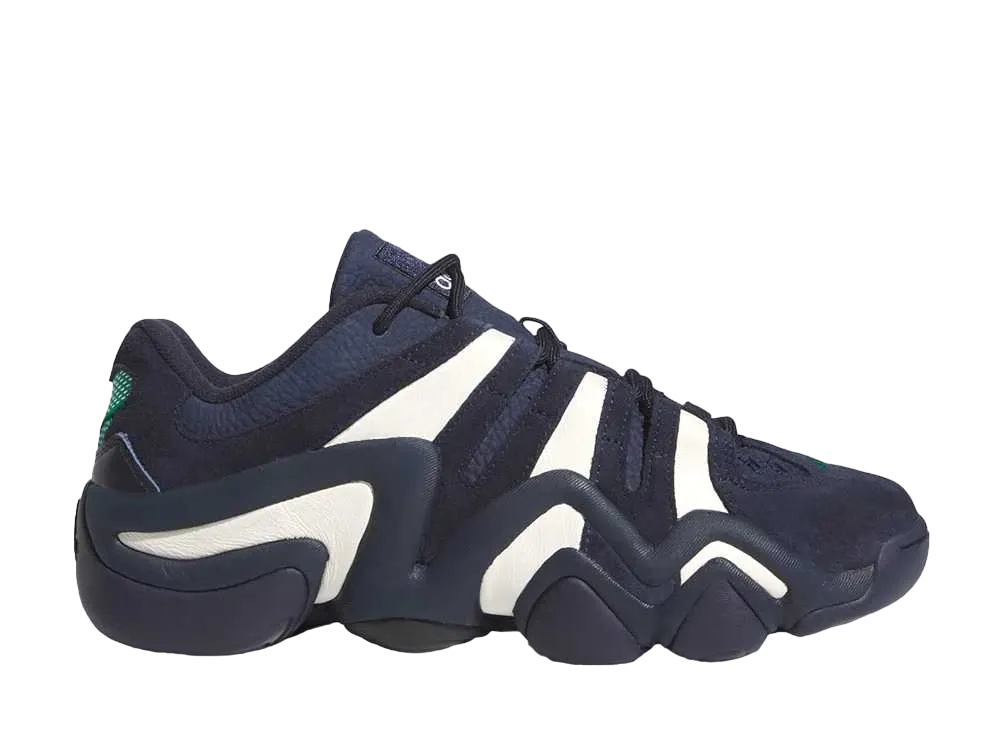 フープヨークシティ × アディダス クレイジー8 ロー "レジェンドインク/オフホワイト/コアブラック"