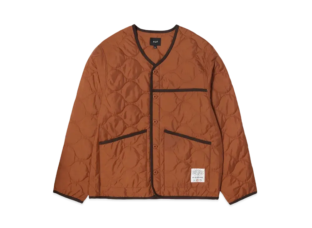 HUF Fall 24 Movement Liner Jacket "Russet"