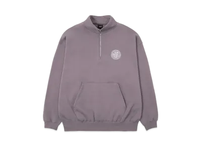 HUF Regional Half Zip Fleece "Light Plum"