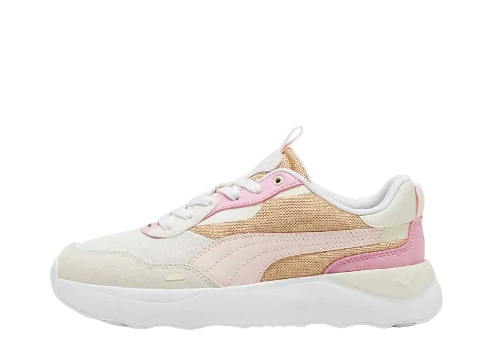Puma Women's Runtamed Platform "Alpine Snow/Island Pink/Sand Dune/Mauved Out"
