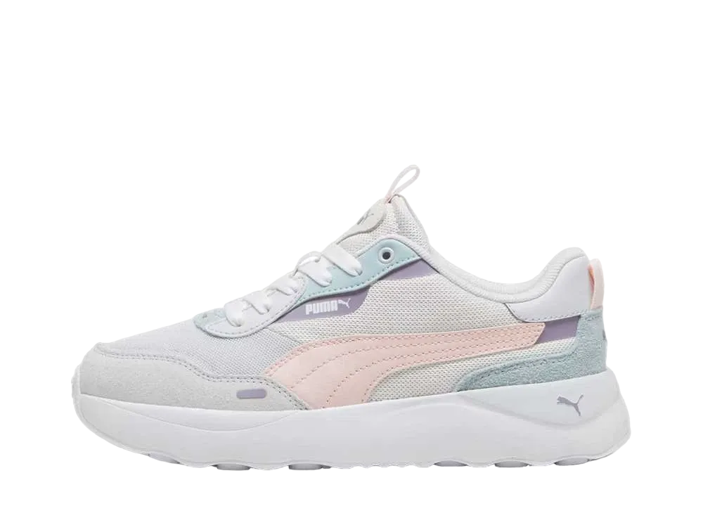 プーマ ウィメンズ ランテイムド プラットフォーム "シルバーミスト/アイランドピンク/フェザーグレー/フロステッドデュー"