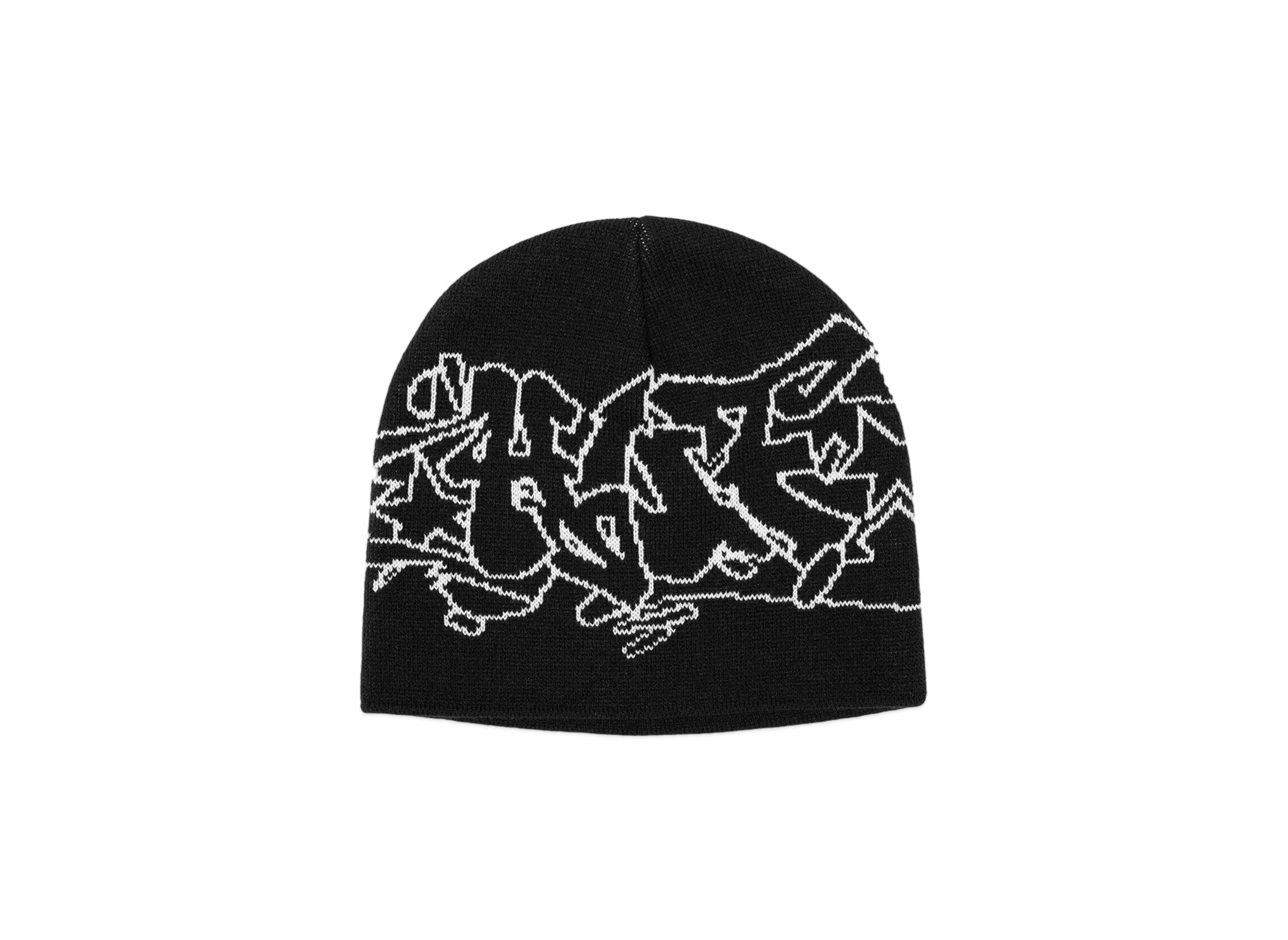 HUF Fall 24 Outlines Skull Beanie "Black"