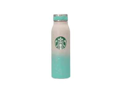 STARBUCKS Starbucks Anniversary 2024 Stainless Steel Bottle 444ml "Blue Green"
