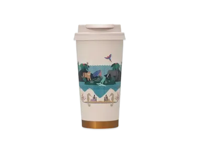 STARBUCKS Starbucks Anniversary 2024 Stainless Steel TOGO Tumbler 473ml "White"