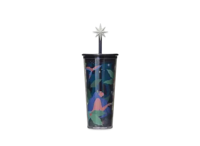 STARBUCKS Starbucks Anniversary 2024 Cold Cup Tumbler Navy 473ml "Navy"