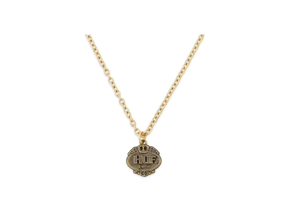 HUF Fall 24 Especial Necklace "Gold"
