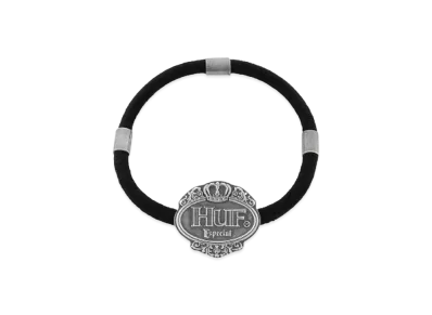 HUF Fall 24 Especial Hair Tie "Silver"