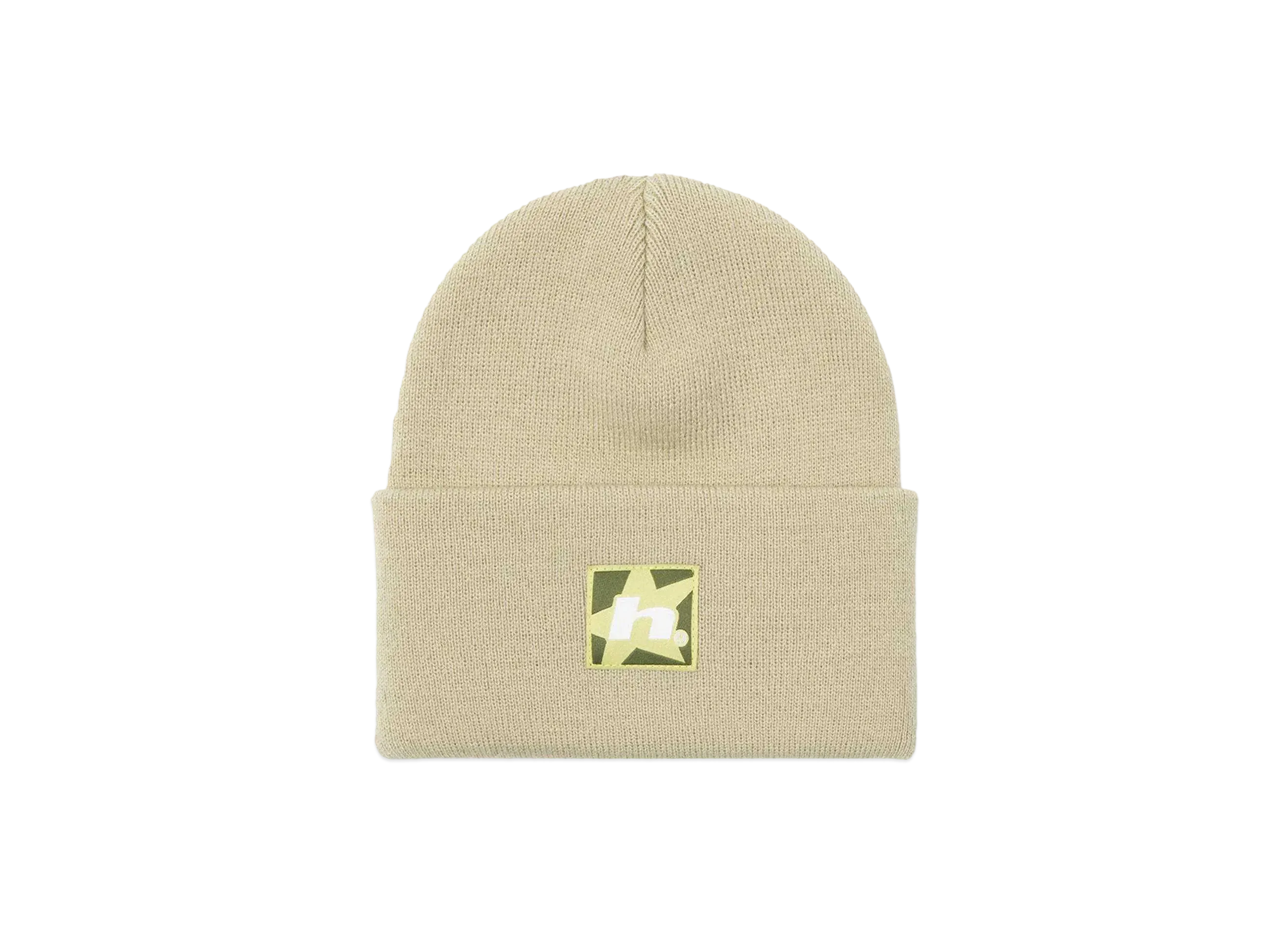 HUF Fall 24 Star Box Logo Beanie "Putty"