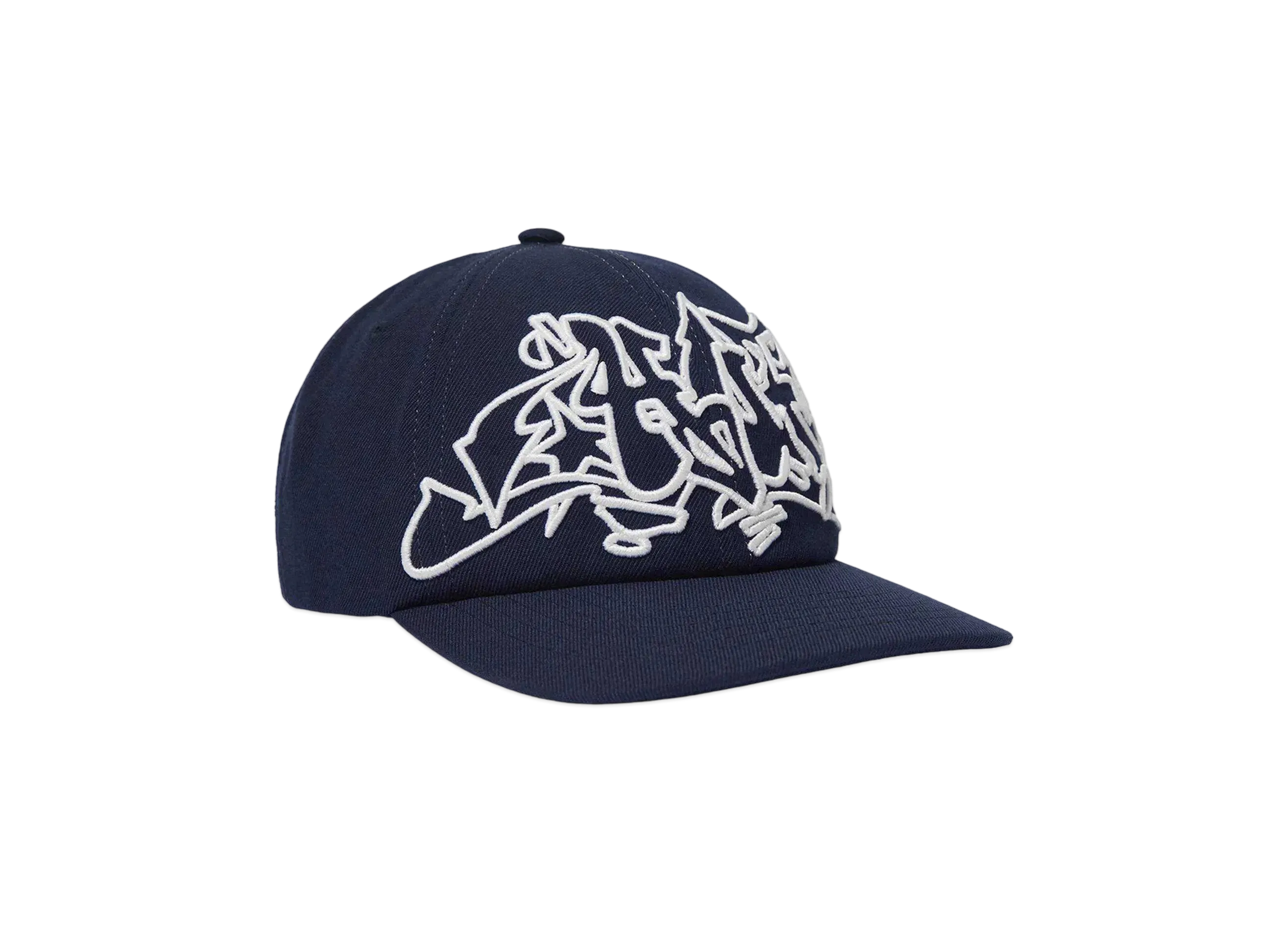 HUF Fall 24 Outlines Snapback Hat "Navy"