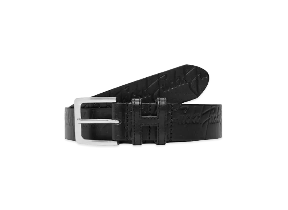 HUF Fall 24 Fuck It Leather Belt "Black"
