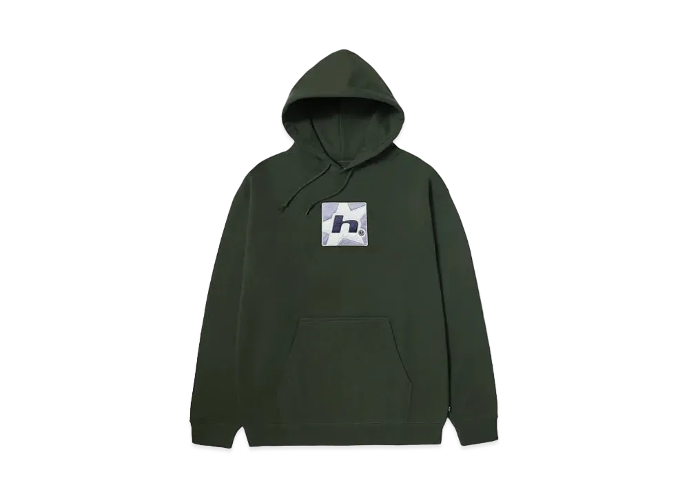 HUF Fall 24 H Star Hoodie "Hunter Green"
