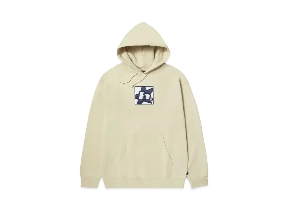 HUF Fall 24 H Star Hoodie "Stone"