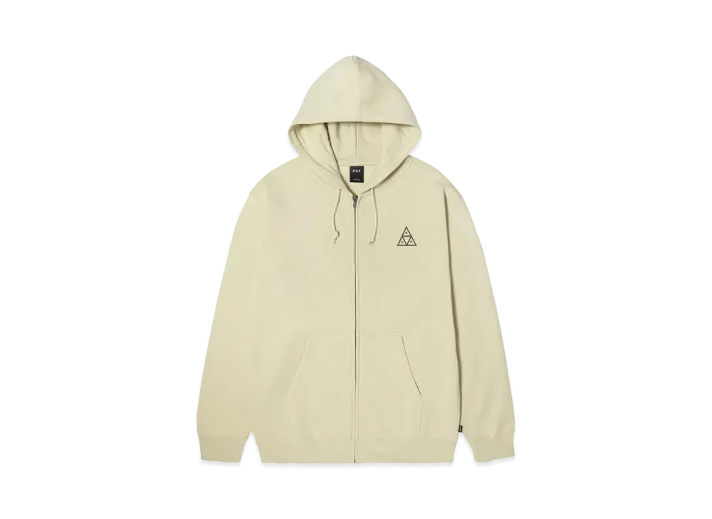 HUF Fall 24 Huff Set TT Full Zip Hoodie "Stone"